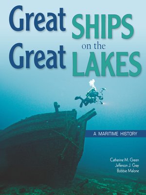 cover image of Great Ships on the Great Lakes